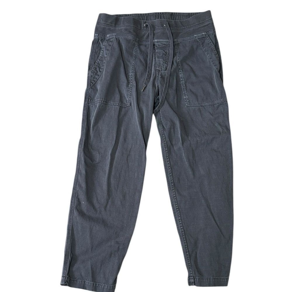Standard James perse women’s 2/M dark grey washed black clean cargo pants